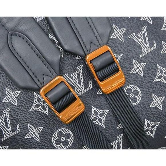 Louis Vuitton Monogram Ink Upside Down Apollo Backpack Navy - Picture 10 of 12